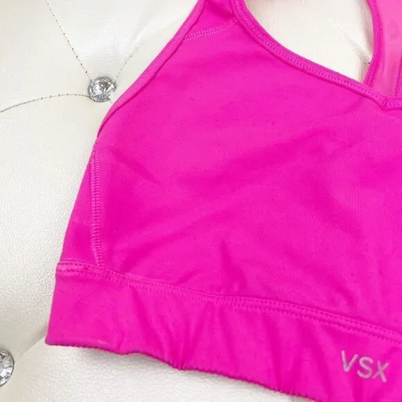 BUY 1 GET 1 FREE VS hot pink sports bra small - Picture 4 of 14
